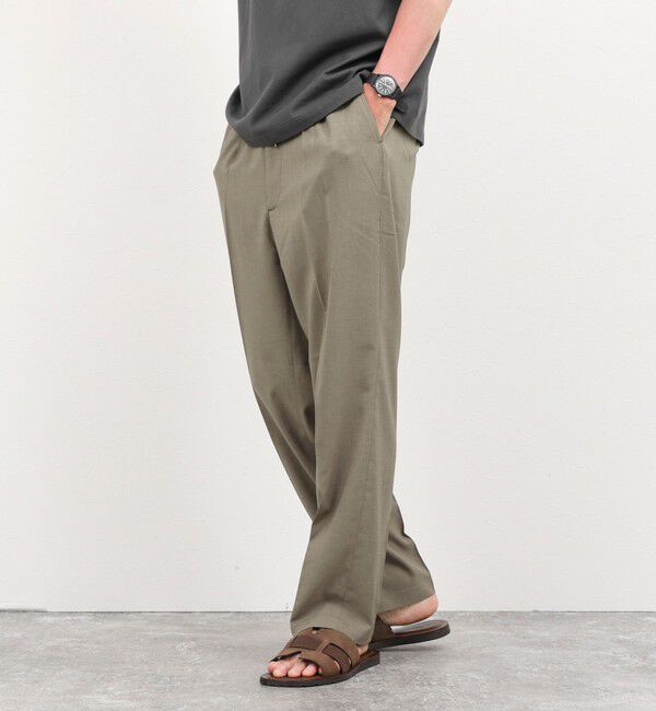 NOLLEY'S goodman「Reflax ワンタックイージーパンツ 26SS」|チノ|