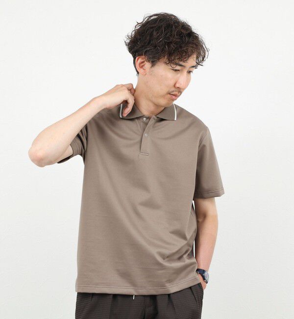 NOLLEY'S goodman「《ビジカジ対応》ハイゲージ鹿の子ポロシャツ 26SS」|ポロシャツ|