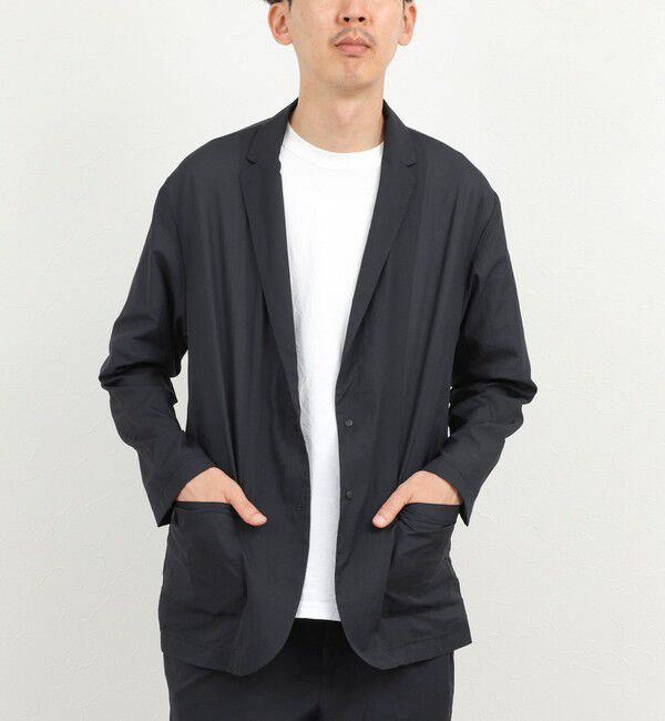NOLLEY'S goodman「《ビジカジ/セットアップ対応》軽量シアーリップストップ ジャケット 26SS」|テーラードジャケット|