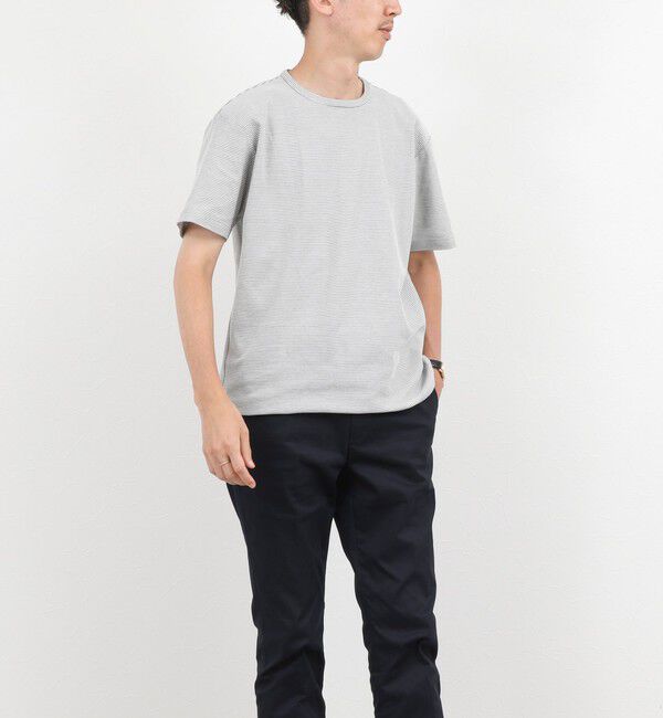 NOLLEY'S goodman「【BECシリーズ】立体ボーダーTシャツ」|Tシャツ・カットソー|