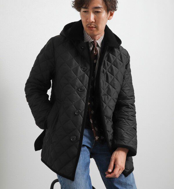 NOLLEY'S goodman「【Traditional Weatherwear】別注 DERBY MIDDLE キルティングジャケット 26AW」|ブルゾン・スタジャン|ブラック