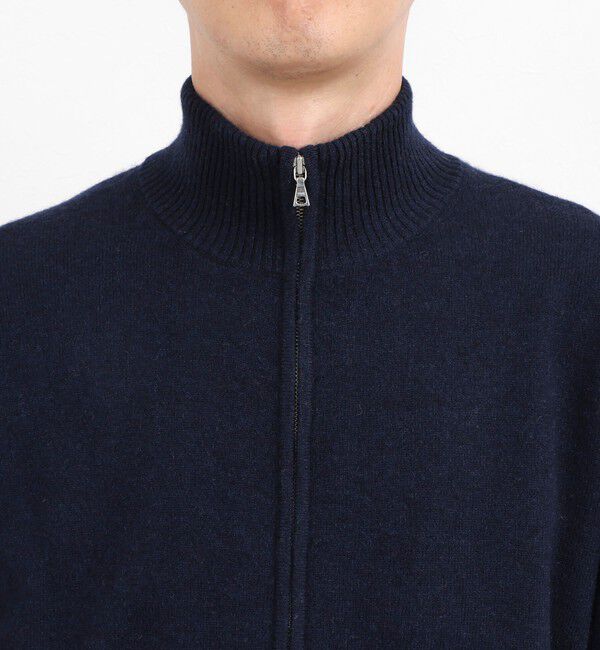 NOLLEY'S goodman「ウールカシミヤ スタンドジップニット 26AW」|ニット・セーター|