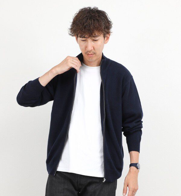 NOLLEY'S goodman「ウールカシミヤ スタンドジップニット 26AW」|ニット・セーター|
