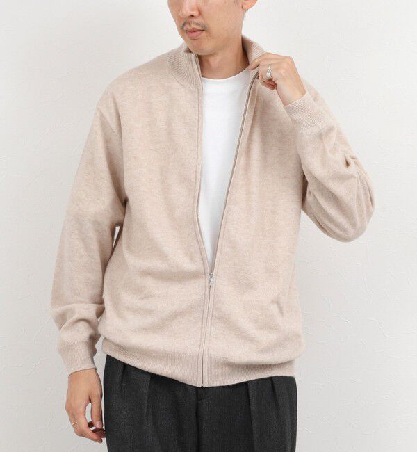 NOLLEY'S goodman「ウールカシミヤ スタンドジップニット 26AW」|ニット・セーター|