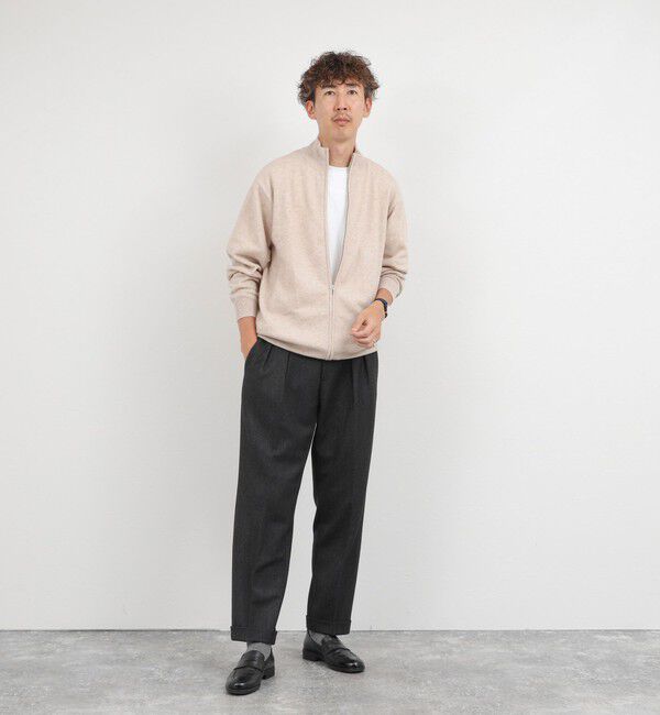 NOLLEY'S goodman「ウールカシミヤ スタンドジップニット 26AW」|ニット・セーター|