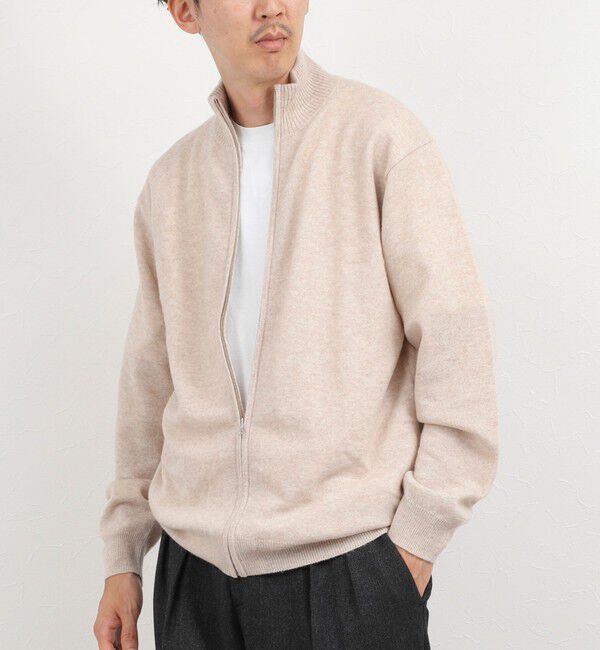 NOLLEY'S goodman「ウールカシミヤ スタンドジップニット 26AW」|ニット・セーター|