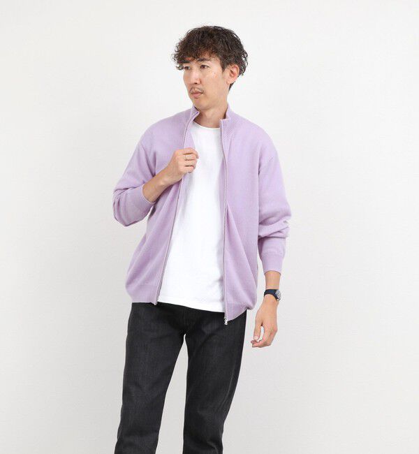 NOLLEY'S goodman「ウールカシミヤ スタンドジップニット 26AW」|ニット・セーター|