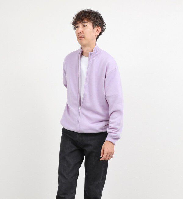 NOLLEY'S goodman「ウールカシミヤ スタンドジップニット 26AW」|ニット・セーター|