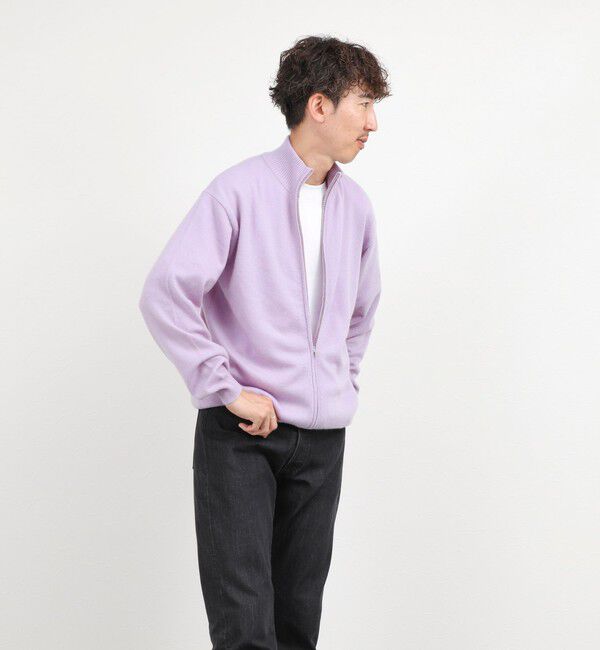NOLLEY'S goodman「ウールカシミヤ スタンドジップニット 26AW」|ニット・セーター|