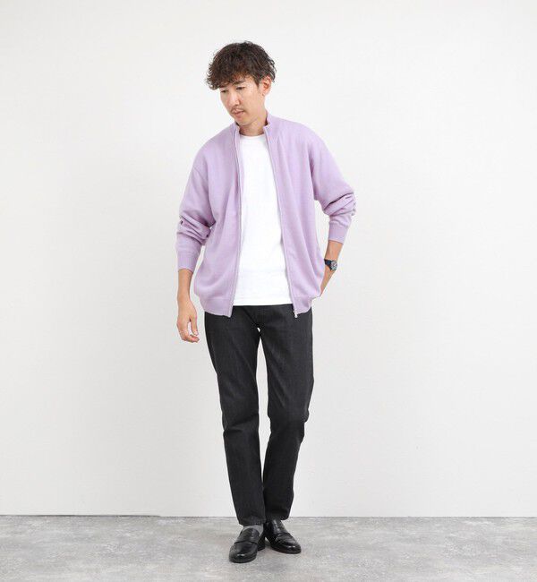 NOLLEY'S goodman「ウールカシミヤ スタンドジップニット 26AW」|ニット・セーター|