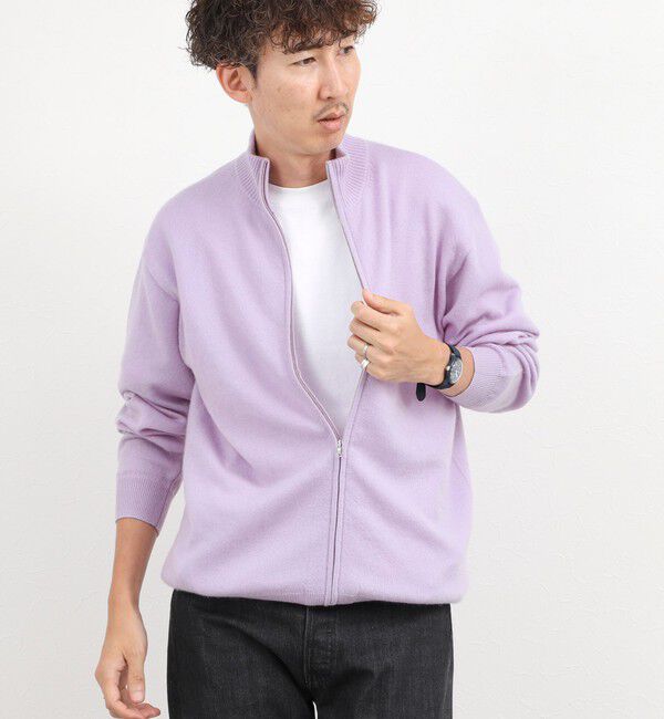 NOLLEY'S goodman「ウールカシミヤ スタンドジップニット 26AW」|ニット・セーター|