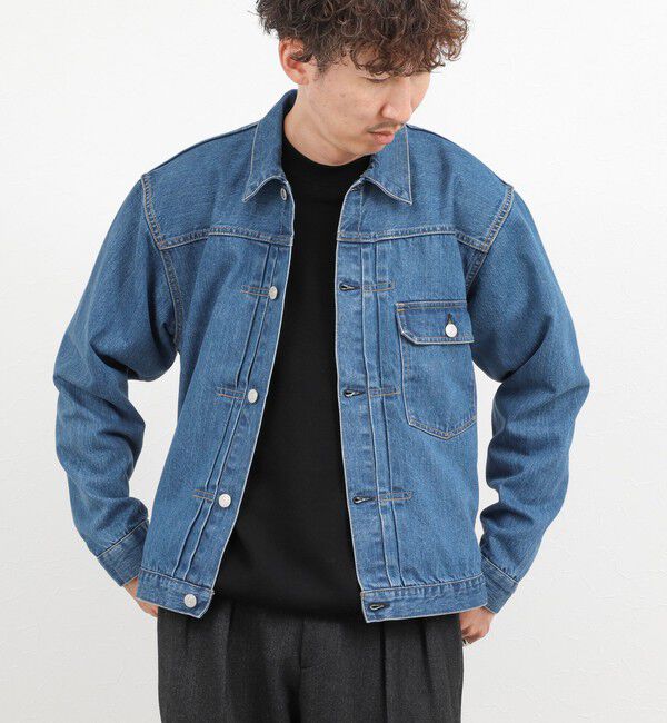 NOLLEY'S goodman「【SHIOTA/シオタ】デニムトラッカージャケット 26AW」|デニムジャケット|