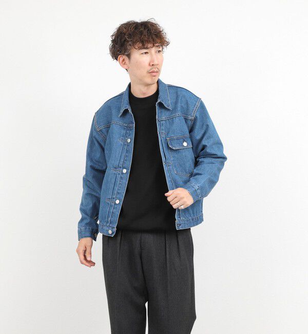 NOLLEY'S goodman「【SHIOTA/シオタ】デニムトラッカージャケット 26AW」|デニムジャケット|