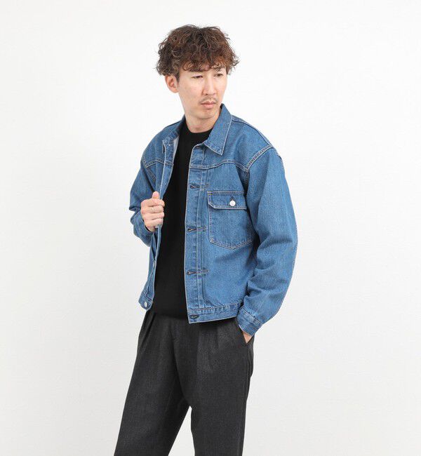 NOLLEY'S goodman「【SHIOTA/シオタ】デニムトラッカージャケット 26AW」|デニムジャケット|