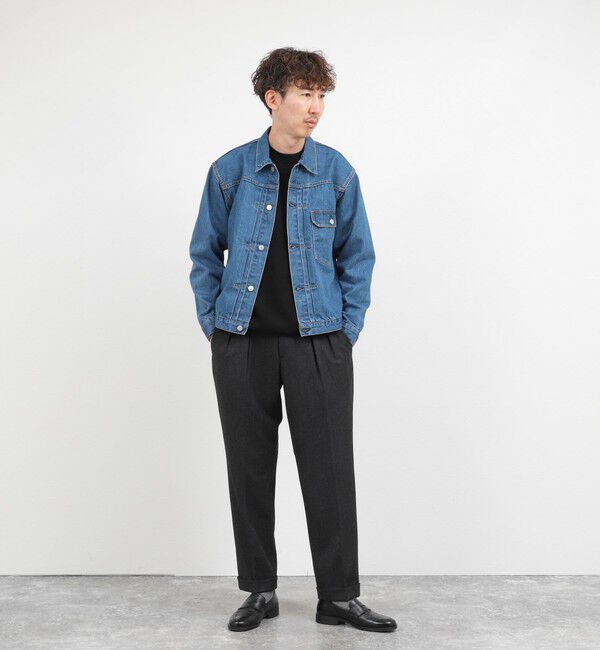 NOLLEY'S goodman「【SHIOTA/シオタ】デニムトラッカージャケット 26AW」|デニムジャケット|