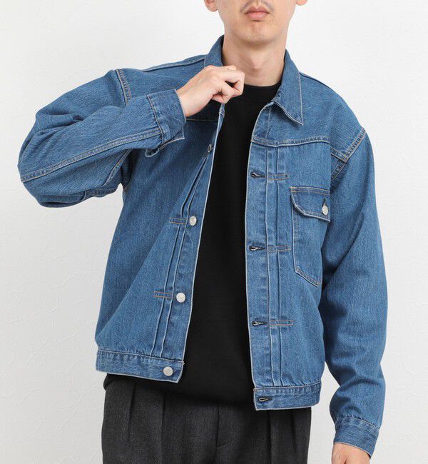 NOLLEY'S goodman「【SHIOTA/シオタ】デニムトラッカージャケット 26AW」|デニムジャケット|