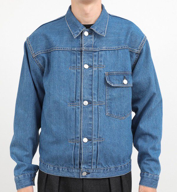 NOLLEY'S goodman「【SHIOTA/シオタ】デニムトラッカージャケット 26AW」|デニムジャケット|