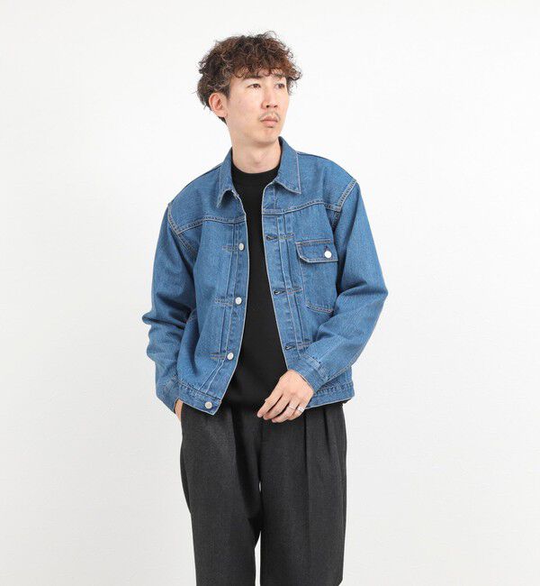 NOLLEY'S goodman「【SHIOTA/シオタ】デニムトラッカージャケット 26AW」|デニムジャケット|