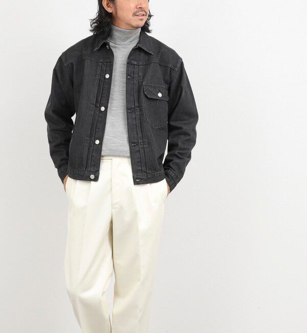 NOLLEY'S goodman「【SHIOTA/シオタ】デニムトラッカージャケット 26AW」|デニムジャケット|