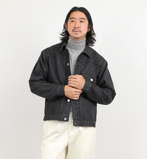 NOLLEY'S goodman「【SHIOTA/シオタ】デニムトラッカージャケット 26AW」|デニムジャケット|
