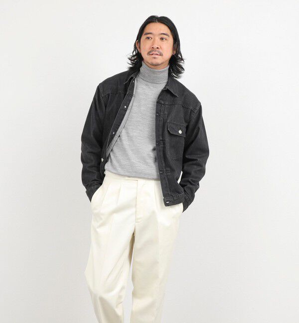 NOLLEY'S goodman「【SHIOTA/シオタ】デニムトラッカージャケット 26AW」|デニムジャケット|