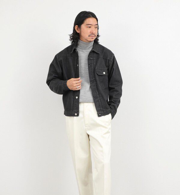 NOLLEY'S goodman「【SHIOTA/シオタ】デニムトラッカージャケット 26AW」|デニムジャケット|