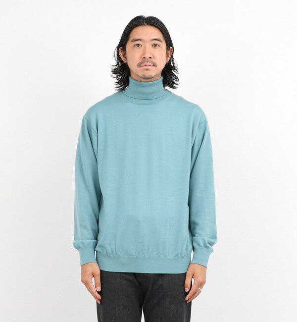 NOLLEY'S goodman「ハイゲージウォッシャブルニットタートルネック 26AW」|ニット・セーター|