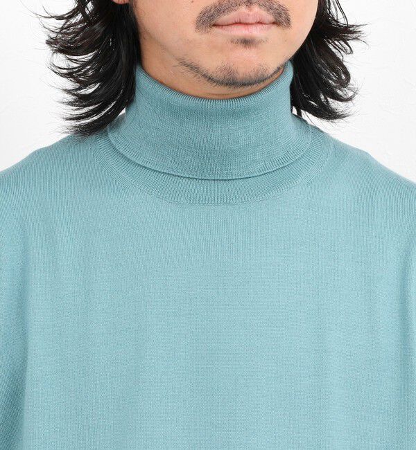 NOLLEY'S goodman「ハイゲージウォッシャブルニットタートルネック 26AW」|ニット・セーター|