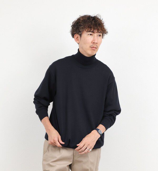 NOLLEY'S goodman「ハイゲージウォッシャブルニットタートルネック 26AW」|ニット・セーター|