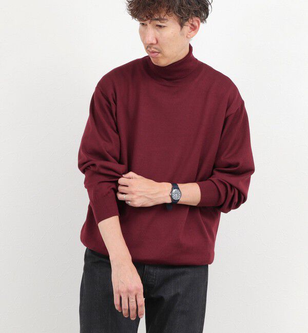 NOLLEY'S goodman「ハイゲージウォッシャブルニットタートルネック 26AW」|ニット・セーター|