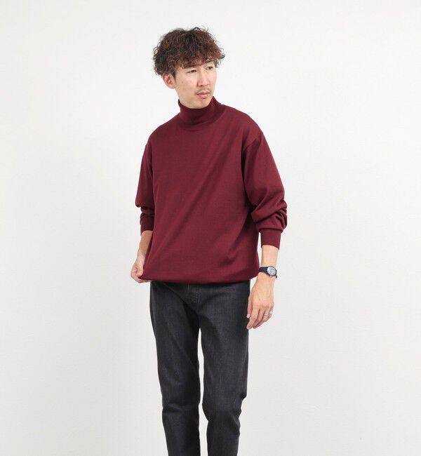 NOLLEY'S goodman「ハイゲージウォッシャブルニットタートルネック 26AW」|ニット・セーター|
