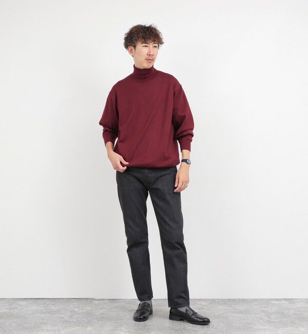 NOLLEY'S goodman「ハイゲージウォッシャブルニットタートルネック 26AW」|ニット・セーター|