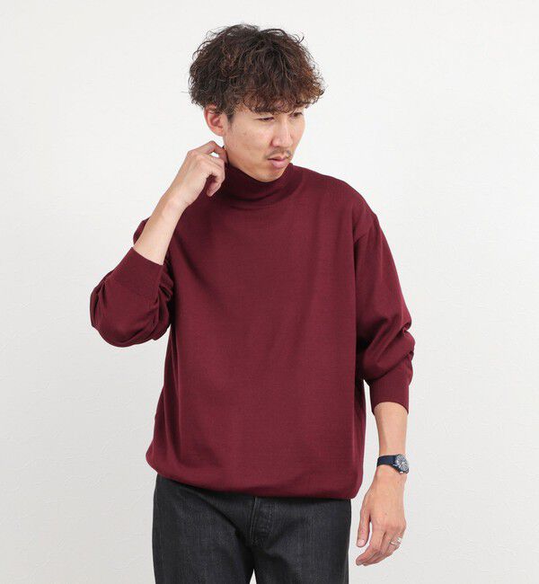 NOLLEY'S goodman「ハイゲージウォッシャブルニットタートルネック 26AW」|ニット・セーター|