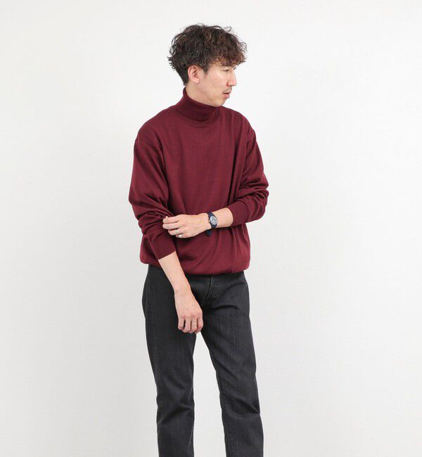 NOLLEY'S goodman「ハイゲージウォッシャブルニットタートルネック 26AW」|ニット・セーター|