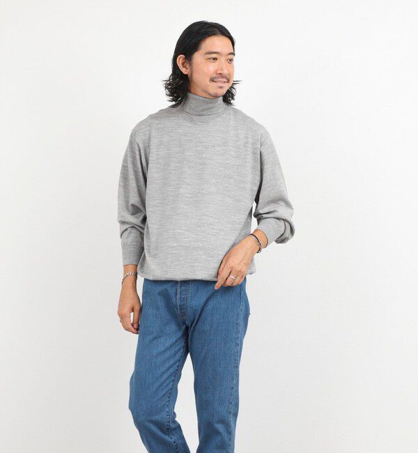 NOLLEY'S goodman「ハイゲージウォッシャブルニットタートルネック 26AW」|ニット・セーター|