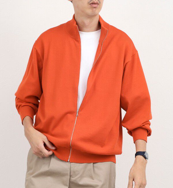 NOLLEY'S goodman「ハイゲージウォッシャブルニットスタンドジップ 26AW」|ニット・セーター|