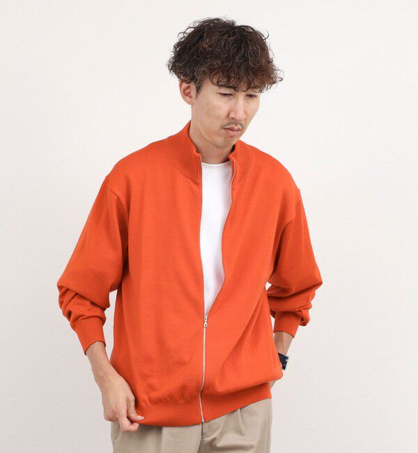 NOLLEY'S goodman「ハイゲージウォッシャブルニットスタンドジップ 26AW」|ニット・セーター|