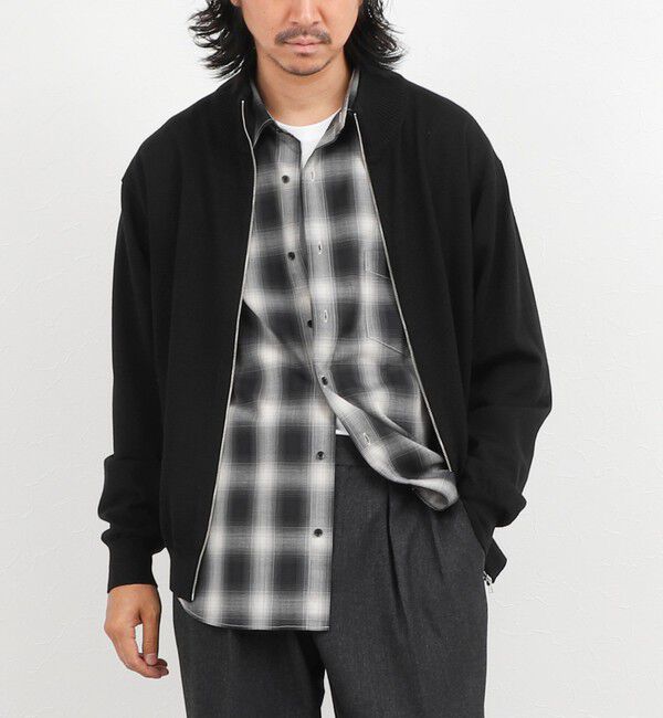 NOLLEY'S goodman「ハイゲージウォッシャブルニットスタンドジップ 26AW」|ニット・セーター|