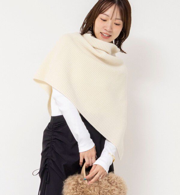 NOLLEY'S「【WEB＆一部店舗限定カラー】《手洗い可能》マルチWAYニットポンチョ」|ニット・セーター|