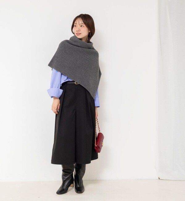 NOLLEY'S「【WEB＆一部店舗限定カラー】《手洗い可能》マルチWAYニットポンチョ」|ニット・セーター|