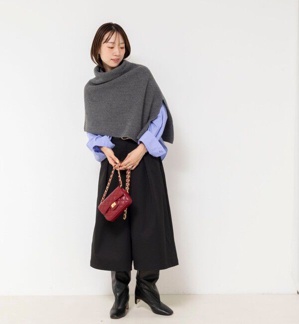 NOLLEY'S「【WEB＆一部店舗限定カラー】《手洗い可能》マルチWAYニットポンチョ」|ニット・セーター|