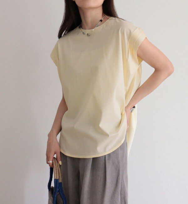 fredy emue「シルケットフレンチタックTシャツ」|Tシャツ・カットソー|