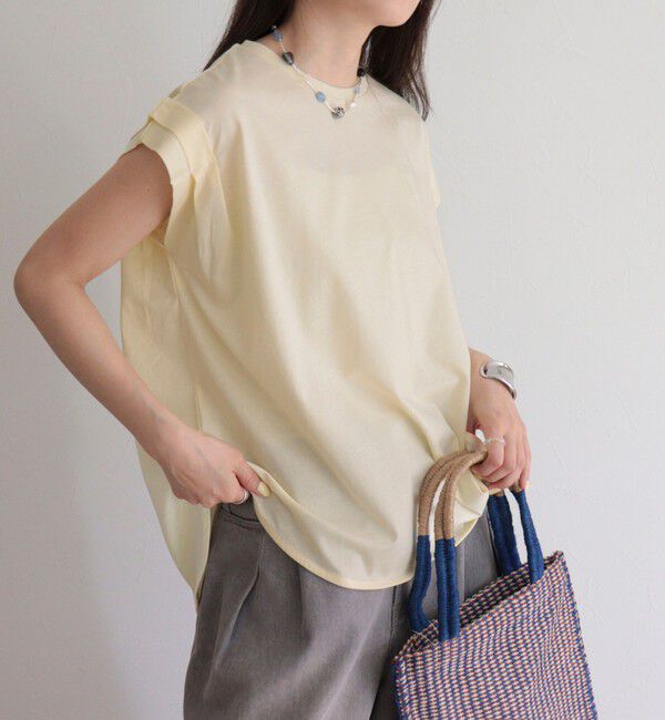 fredy emue「シルケットフレンチタックTシャツ」|Tシャツ・カットソー|