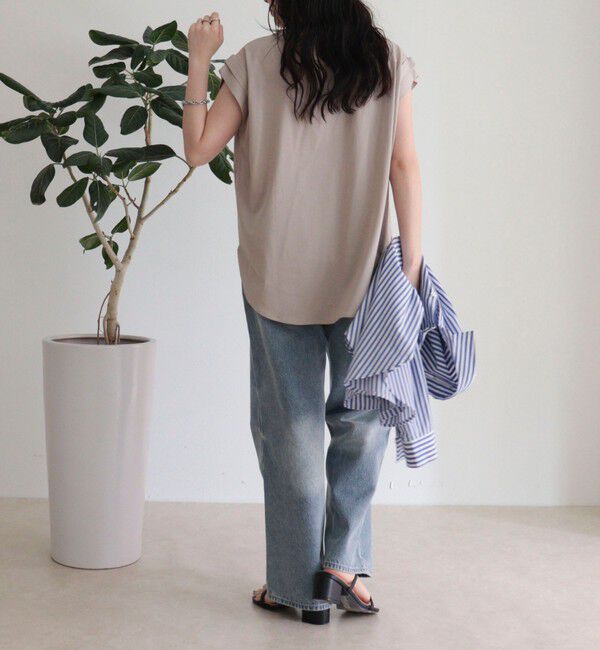 fredy emue「シルケットフレンチタックTシャツ」|Tシャツ・カットソー|