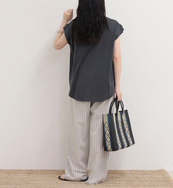 fredy emue「シルケットフレンチタックTシャツ」|Tシャツ・カットソー|