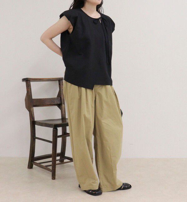 fredy emue「アシメデザインフレンチブラウス」|シャツ・ブラウス|