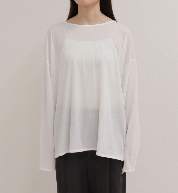 fredy emue「ヘンリー2WAYルーズロンTシャツ」|Tシャツ・カットソー|