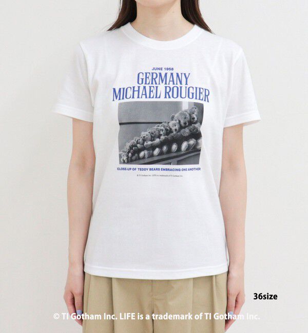 fredy emue「【haru &times; GOOD ROCK SPEED】PhotoロゴコンパクトTシャツ」|Tシャツ・カットソー|