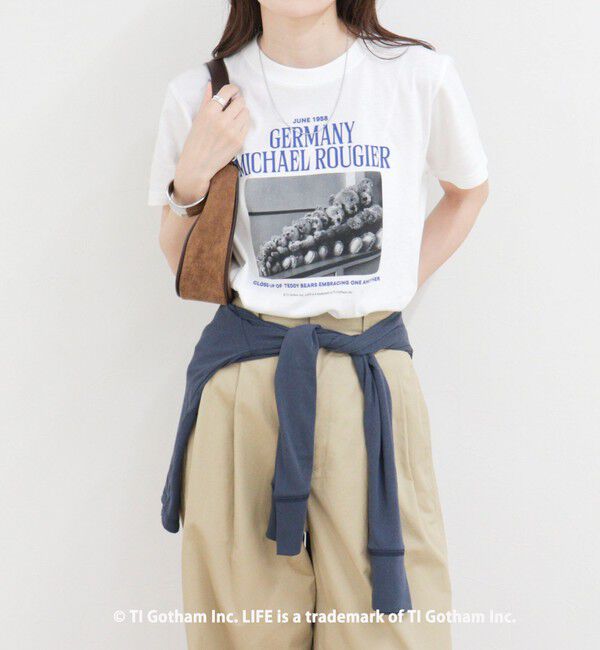 fredy emue「【haru &times; GOOD ROCK SPEED】PhotoロゴコンパクトTシャツ」|Tシャツ・カットソー|