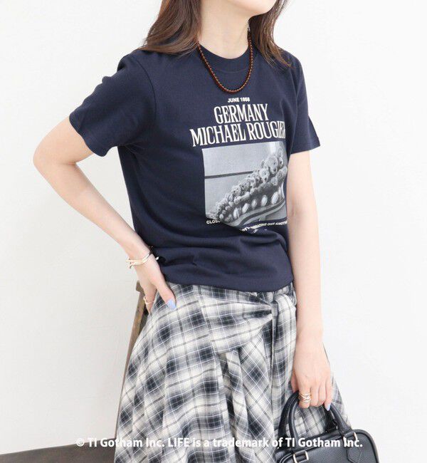 fredy emue「【haru &times; GOOD ROCK SPEED】PhotoロゴコンパクトTシャツ」|Tシャツ・カットソー|